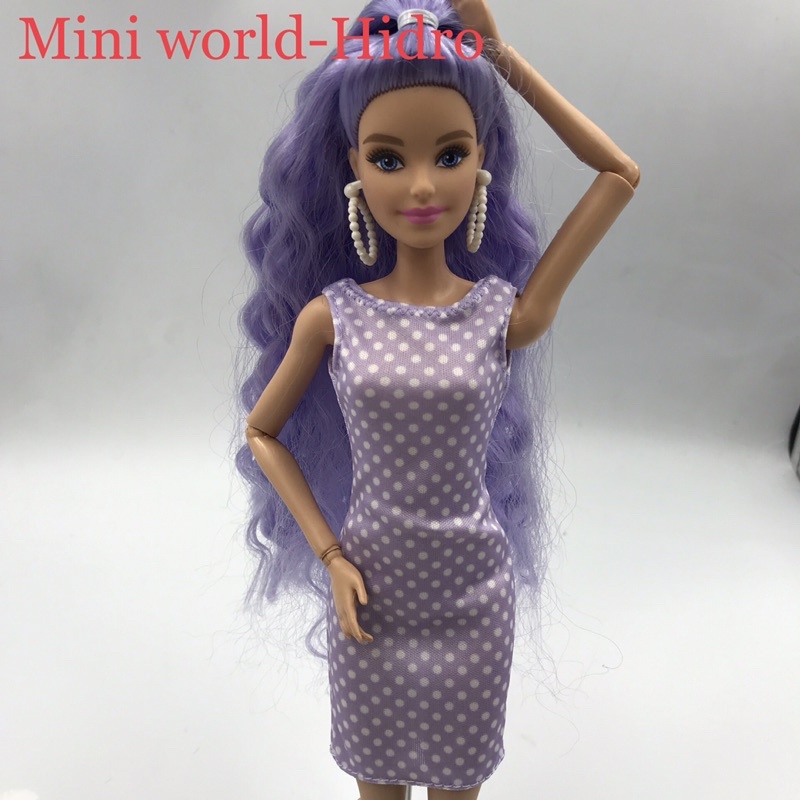 Đồ búp bê barbie, model muse. Mã váy Barbie A