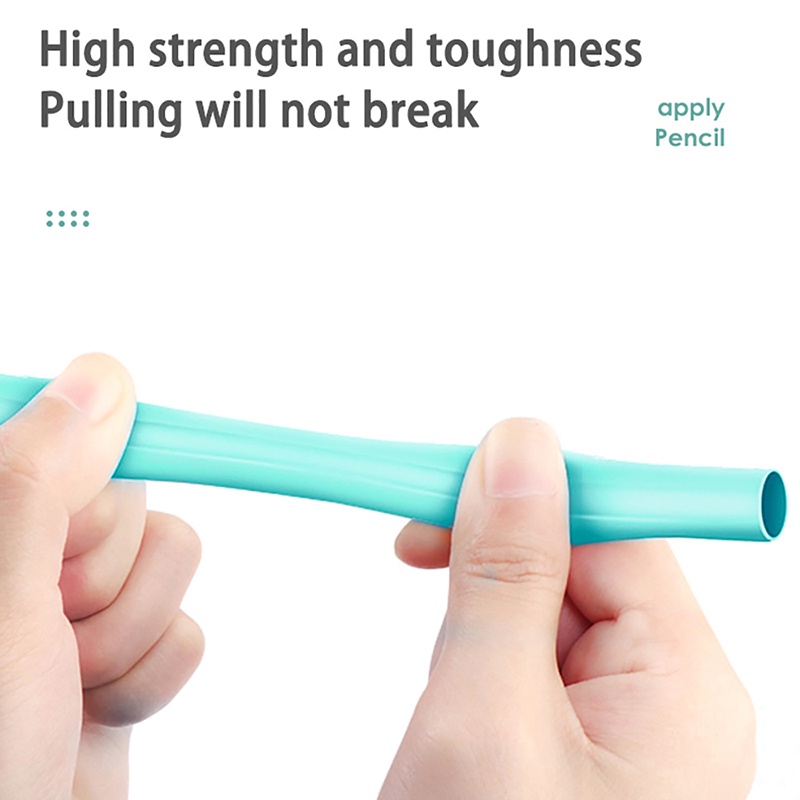 Vỏ bảo vệ TBTIC bằng silicon mềm thích hợp cho bút cảm ứng Apple Pencil 1 2