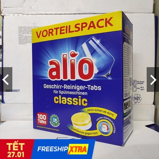 Viên rửa bát Alio 100 viên ( Đức )