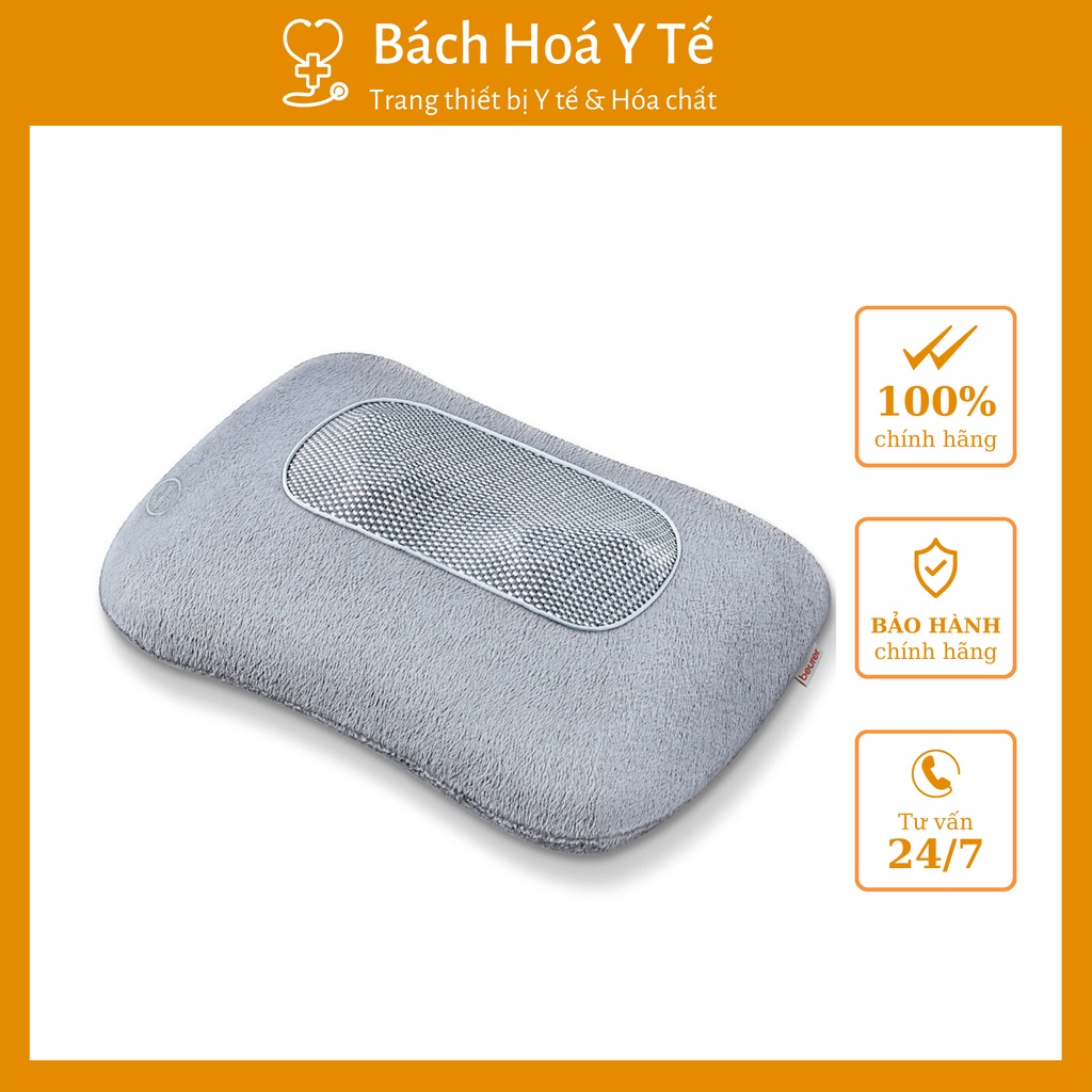 Gối massage có đèn hồng ngoại, Beurer MG145, Bảo hành 24 tháng