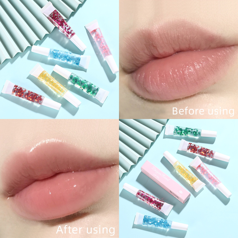 (Hàng Mới Về) Son Bóng Trong Suốt Dưỡng Ẩm Lâu Trôi Với Đầu Lăn Tiện Dụng | BigBuy360 - bigbuy360.vn