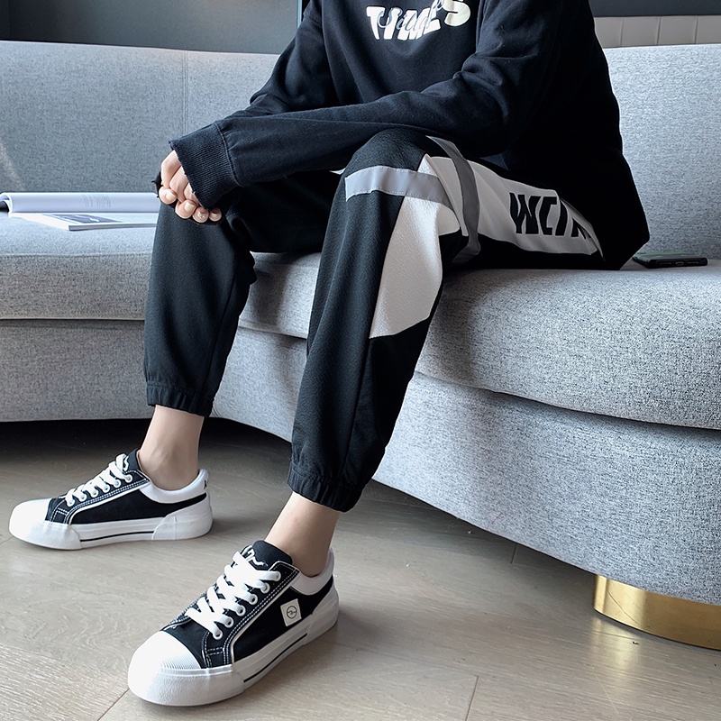 NRVP Quần Thể Thao Ống Rộng Phong Cách Thời Trang Hàn Quốc Dành Cho Nam Và Nữ