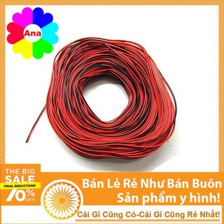 1 Mét Dây Điện Đôi Đường Kính 24AWGx2
