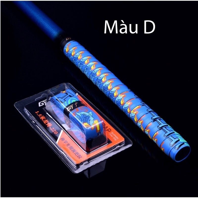 Cuốn cán Cần, vợt cầu lông Cao cấp dài 1m5cuốn cán