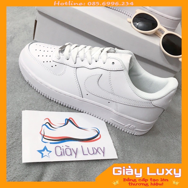 [ Free Ship ] Giày Thể Thao Sneaker Af1 Full Trắng - Giày Luxy