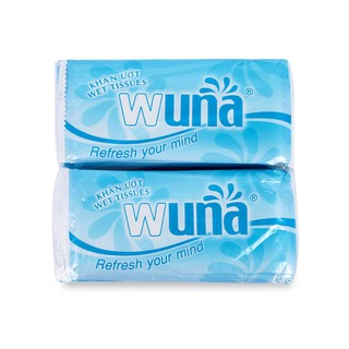 Lốc Khăn Giấy Ướt Super Wuna Lốc 100 Miếng Tiện Lợi