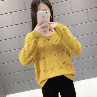 Áo len họa tiết