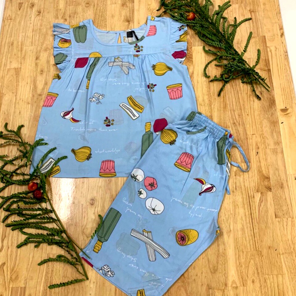 Đồ Bộ Nữ B04 VNXK Chất Liệu Vải Tole Siêu Mát Mặc Thoải Mái [ẢNH SHOP TỰ CHỤP] | BigBuy360 - bigbuy360.vn