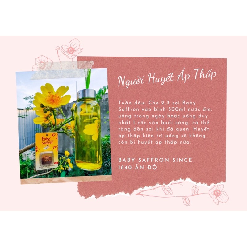 Baby Saffron nhập khẩu chính ngạch Ấn Độ chuyên Sỉ | BigBuy360 - bigbuy360.vn
