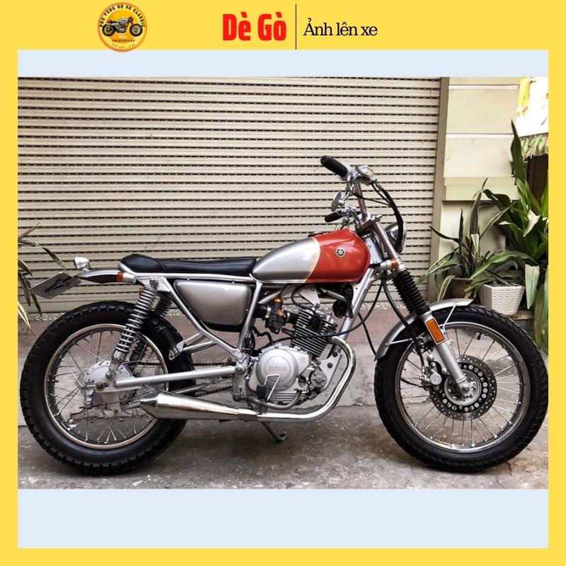 Dè, chắn bùn thép gò độ mộc Cafe Racer, Street Tracker các dòng xe