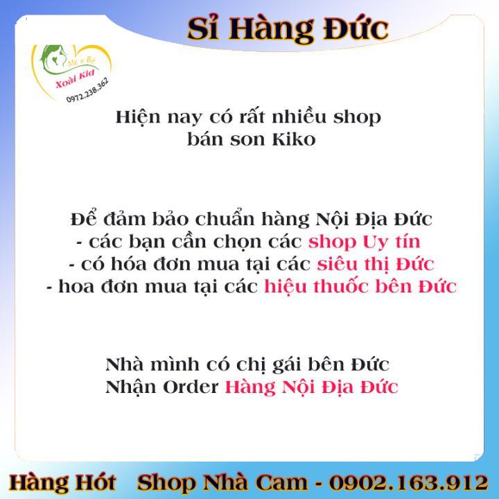 [auth] Son lì Kiko Powder Power Lipstick -Nội địa Đức Đủ Bill [Hot]