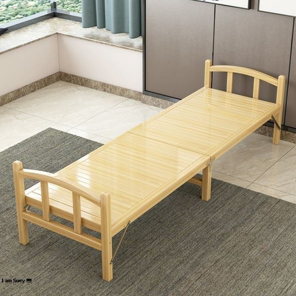 Giường tre gấp 100cm, gường tre tiện dụng, tiết kiệm không gian M005-10 | BigBuy360 - bigbuy360.vn