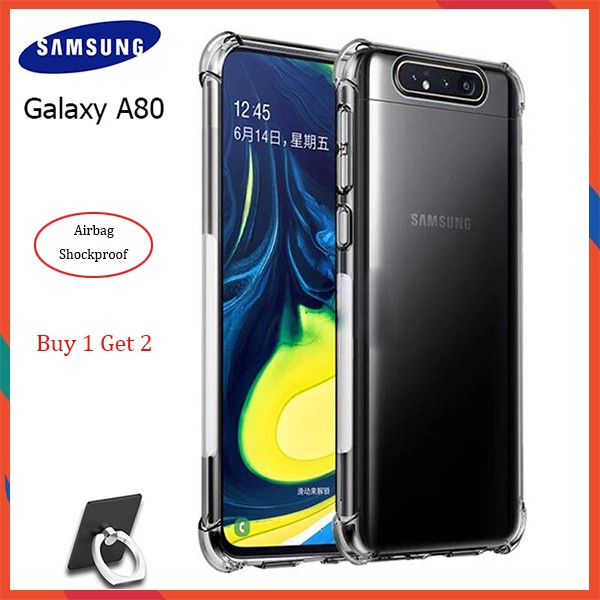 Airbag Samsung Galaxy A80 TPU Shockproof Anti-Crack Case Covers(Buy 1 Get 2)