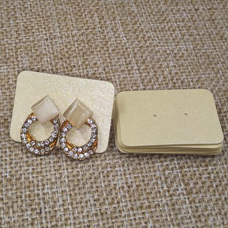 Bộ 100 Túi Giấy Đựng Bông Tai 3.5*2.5cm