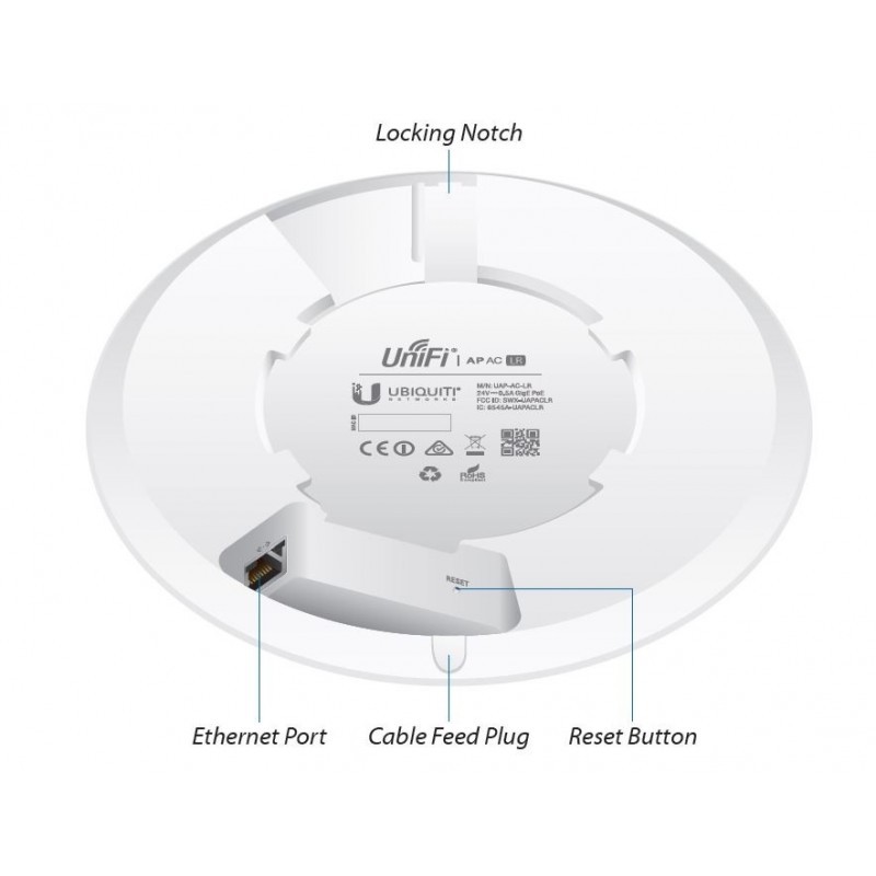 Bộ phát sóng không dây Ubiquiti UniFi AP AC LR - Hàng chính hãng FPT