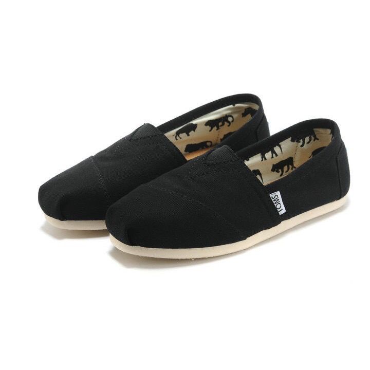🎉PROMO🎉🍒💯 Toms Giày Lười Vải 100% Nguyên Bản TOMS size 35-45