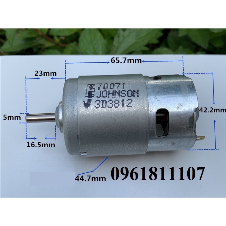 Motor 775 Johnson 12V 20V tốc độ cao 24000RPM