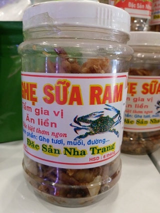 Combo 10 hủ ghẹ sữa ram (2kg)
