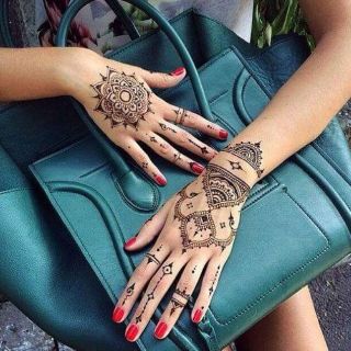 Set Khuôn vẽ Henna
