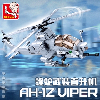 Lắp ráp Sluban 0838 Viper 482 chi tiết