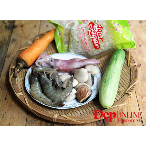 Rau câu sợi ngắn Agar Hoàng Yến gói 20 gram