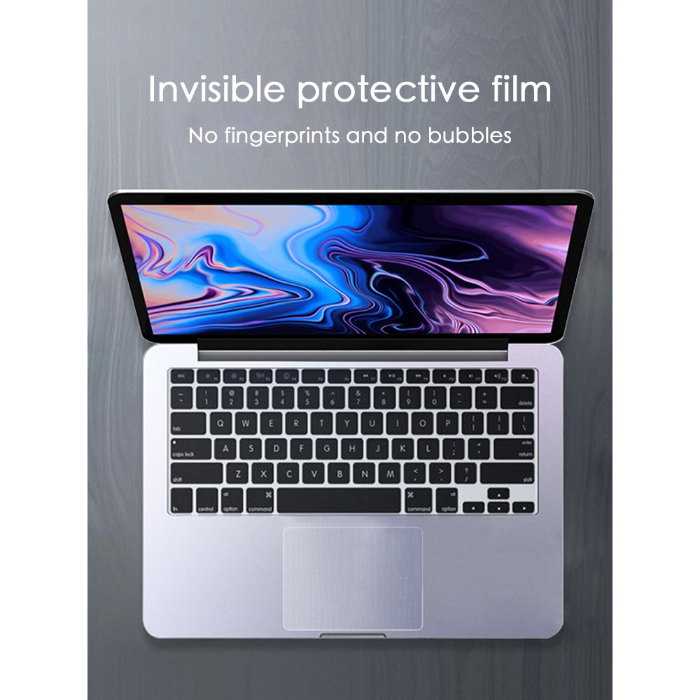 Miếng dán nhựa HD cho MacBook Air Pro Retina 27.94 30.48 cm A1534 13 Pro A1708 38.1 40.64 cm A2141 2019 2020 A2338