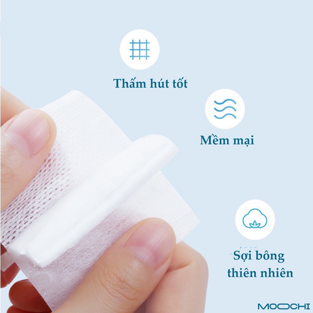 Bông Tẩy Trang Lameila 3 lớp Cotton Pads [Túi 222 miếng]