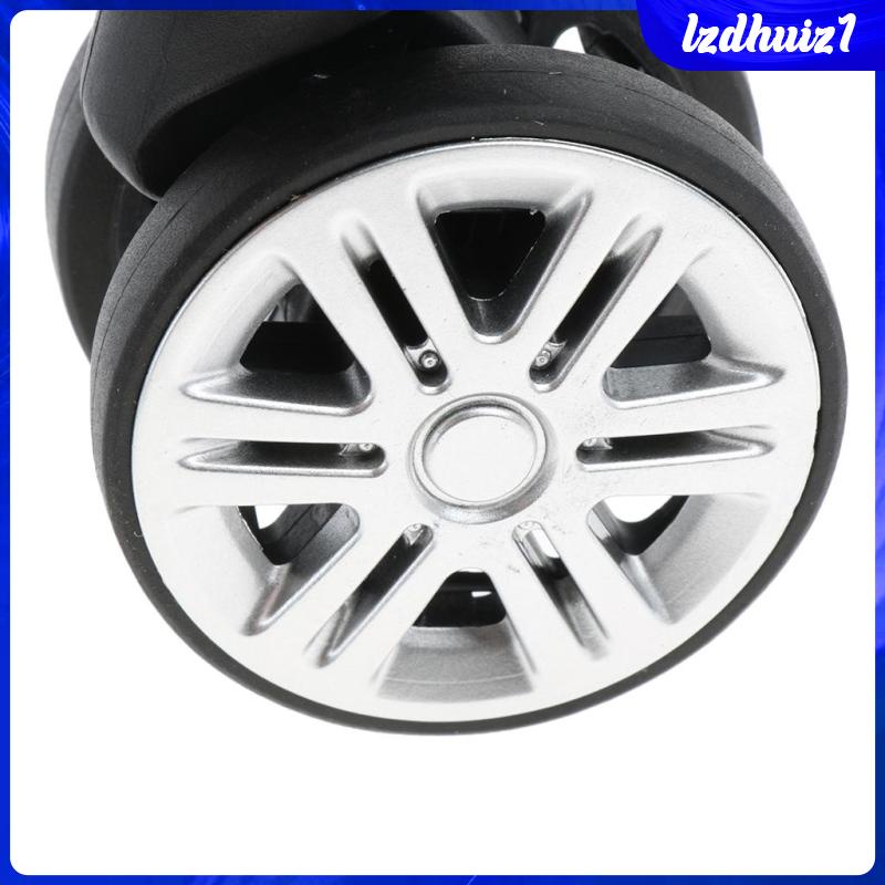 Bộ 2 Bánh Xe Lăn Kép Thay Thế Không Ồn Cho Bánh Xe Hành Lý DIY-A19