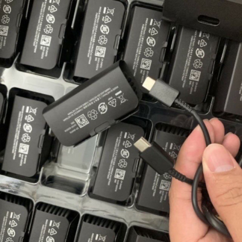 Dây cáp sạc nhanh 25W 2 đầu type C to typeC zin hãng Samsung 100% (Hình thật 100%)