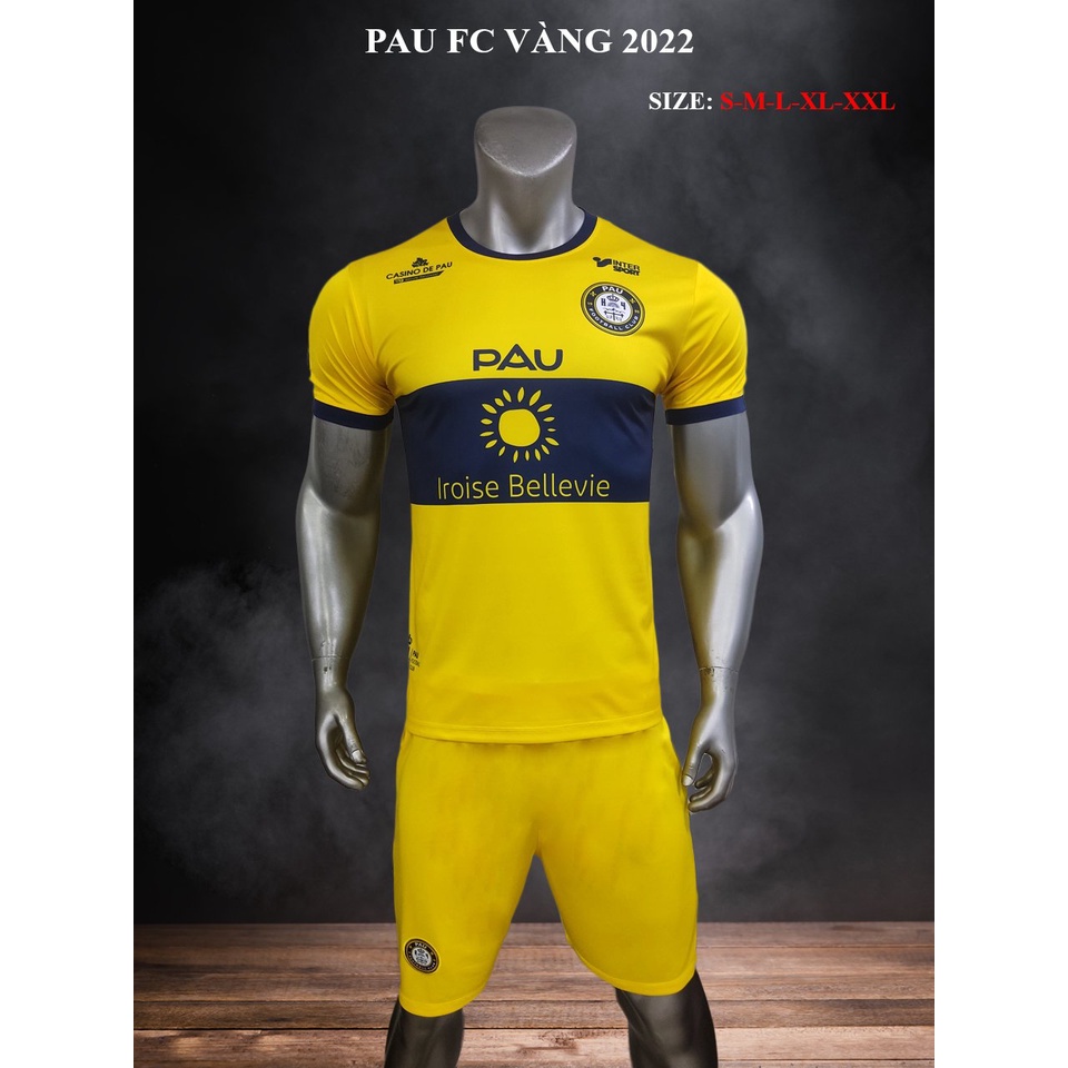 QUẦN ÁO BÓNG ĐÁ CLB PAU FC QUANG HẢI