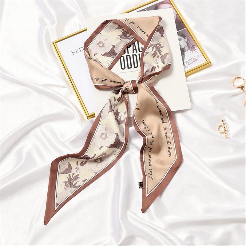 Khăn Quàng Cổ Bằng Vải Satin Phong Cách Trung Hoa