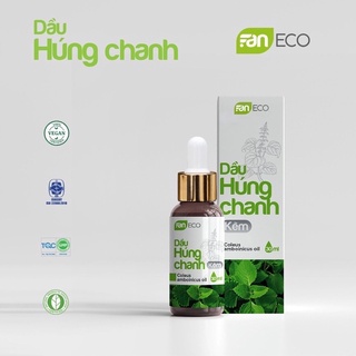 Dầu húng chanh kẽm faneco 30ml kèm quà tặng