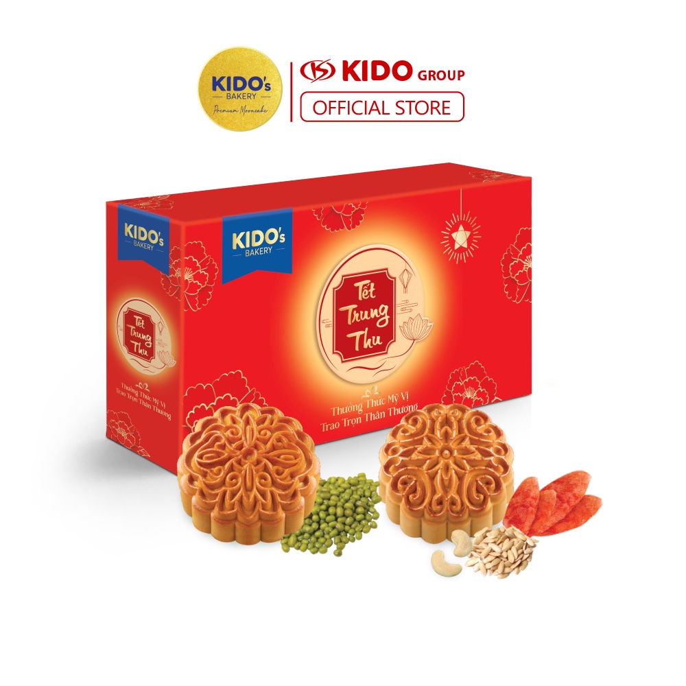 Bánh Trung Thu KIDO’s Bakery Như Ý 150g x 2 Bánh