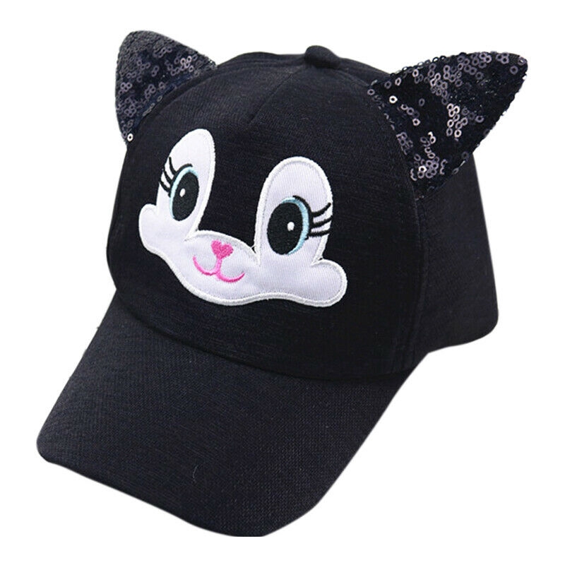 Mũ lưỡi trai đính tai mèo dễ thương cho bé