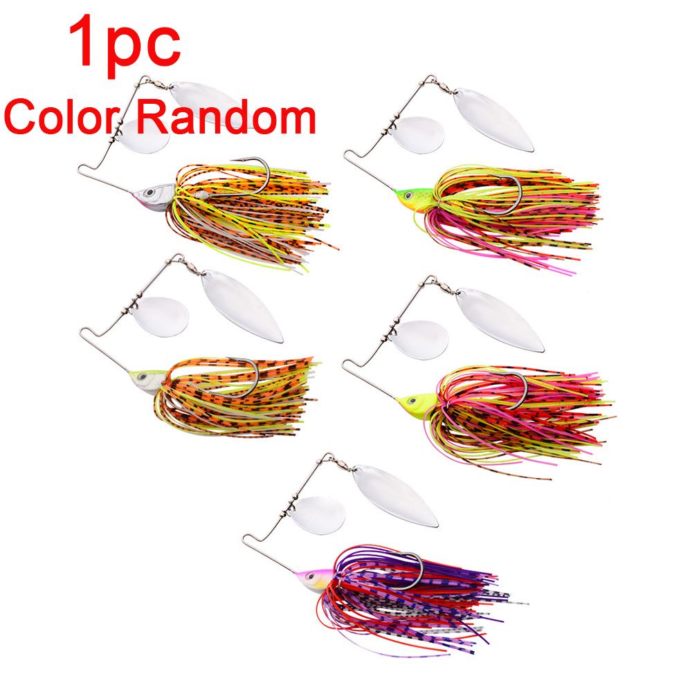 Mồi Câu Cá Giả Màu Sắc Ngẫu Nhiên 10g 15g 20g