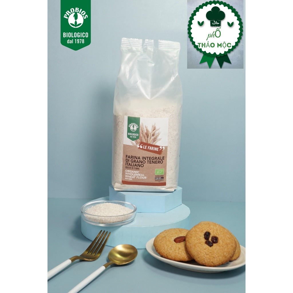 Bột Lúa Mạch Đen ( Rye Flour ) Nguyên Cám hữu cơ ProBios BauckHof 1kg