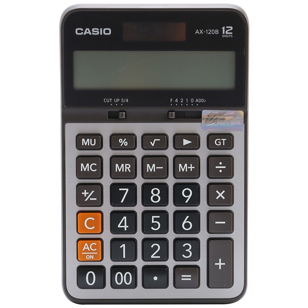 Máy Tính Văn Phòng Casio AX - 120B - W-DC