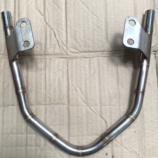 Cảng sau xe wave anpha 110cc đời 2017 đến 2019 mẫu inox