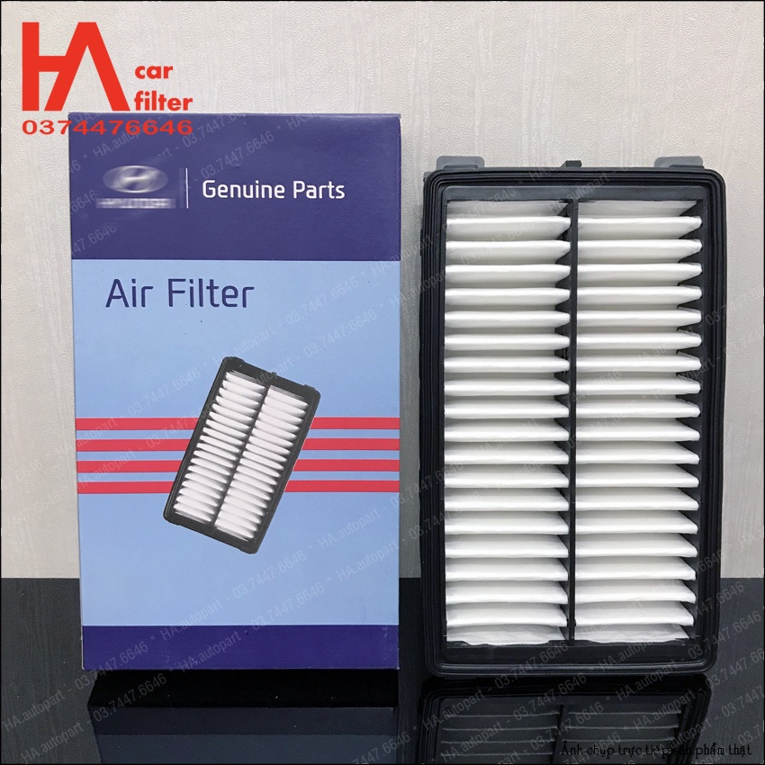 Lọc gió động cơ SantaFe, Sonata, Staria, Tucson / Carnival, K5, Sorento, Sportage. Mã 28113-L1000