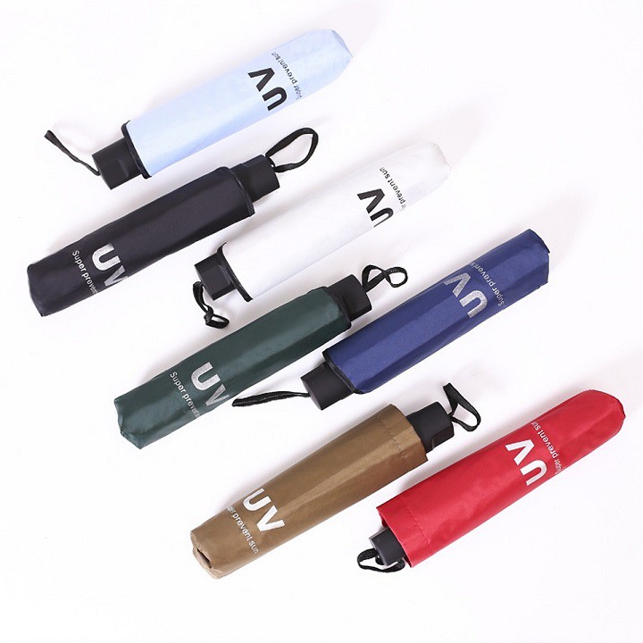 Ô chống tia UV, dù che nắng, che mưa chuyên dụng nhiều màu xinh xắn