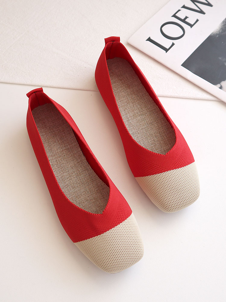 Giày Búp Bê Mũi Vuông Thoáng Khí Thời Trang Cho Nữ | BigBuy360 - bigbuy360.vn