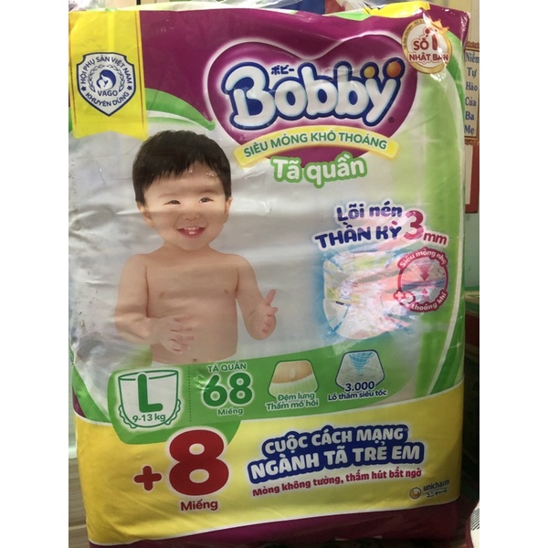 Tã /Bĩm quần Bobby L68