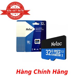 ( Hàng vinago )Thẻ nhớ Netac 32Gb Micro SD Class10 - Chính hãng bảo hành 5 năm