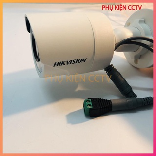 Jack nguồn DC camera loại Vặn Vít, Đầu nối nguồn camera