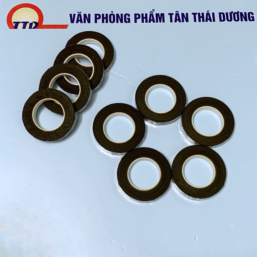 Cuộn Băng Keo Sáp - Băng Dính Sáp - Sáp Quấn Làm Hoa Voan - Hoa Giấy - Làm Đồ Trang Trí Handmade