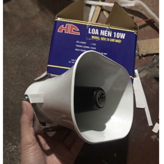 Loa Nén 10W,Loa Phóng Thanh, Loa Bán Hàng Rong. - Giá Sốc