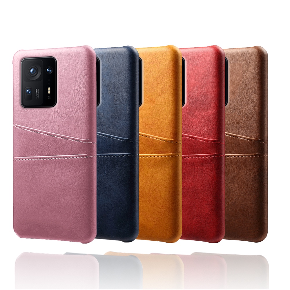 Ốp Điện Thoại Da Pu Chống Sốc Kèm Ngăn Đựng Thẻ Cho Xiaomi Mi Mix 4 Mix 3 2s 2