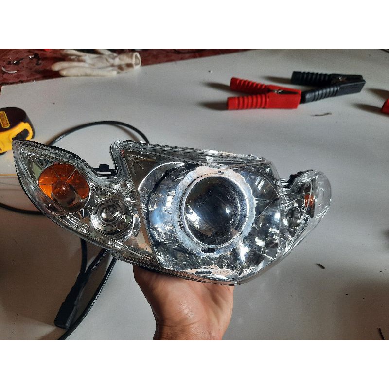 Chóa sirius hello lên bi led sanvi s8 full chóa