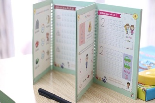 Combo 2 quyển Luyện Viết Chữ-Số đẹp cho bé