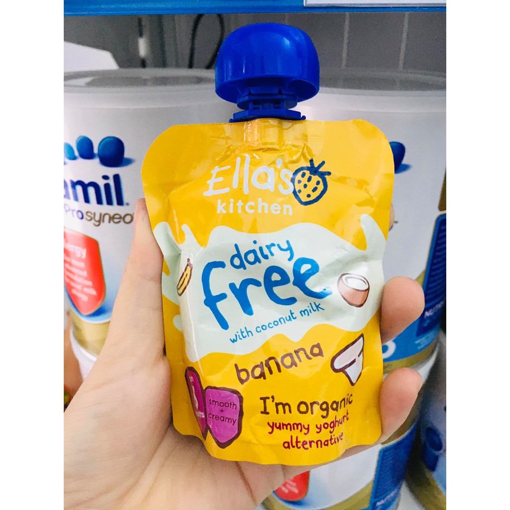Sữa chua - váng sữa Ella's Kitchen cho bé dị ứng đạm bò
